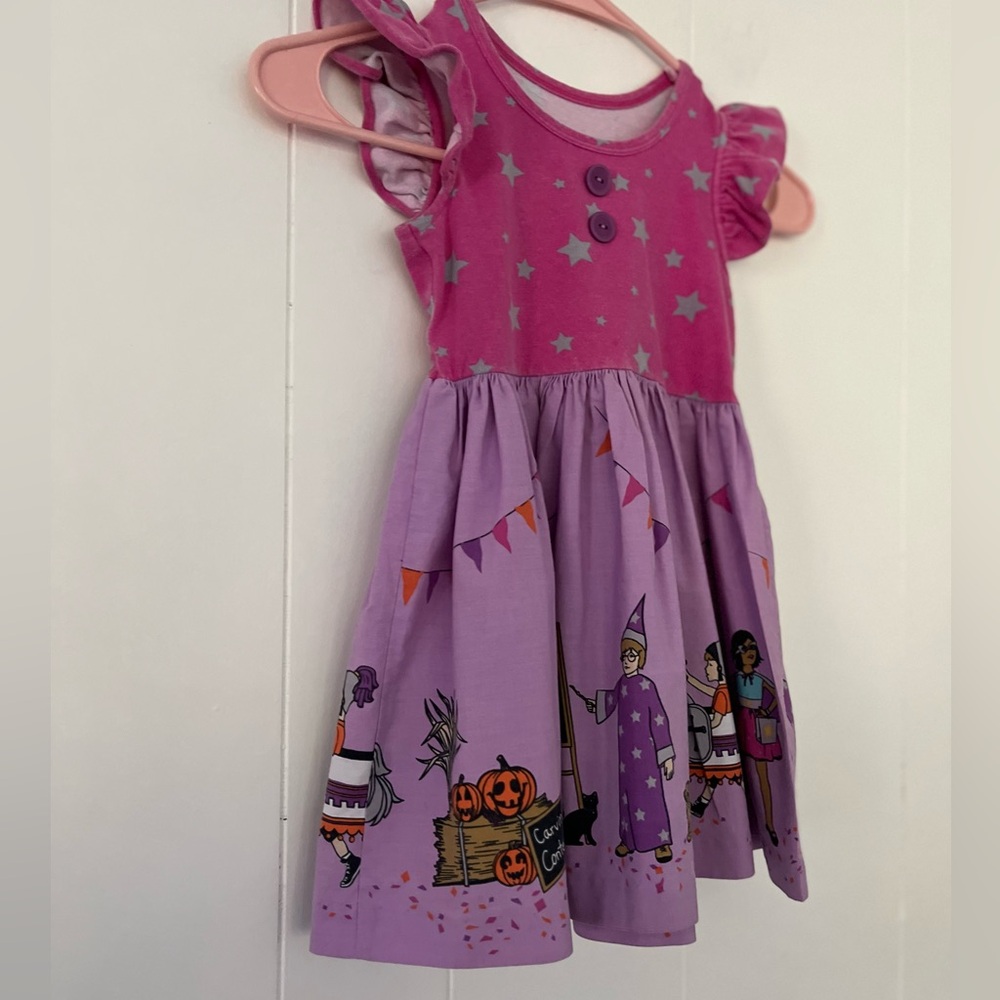 Eleanor Rose Halloween Surprise Rhonda Flutter Dress Costume Party Size 3-4 - Picture 13 of 13